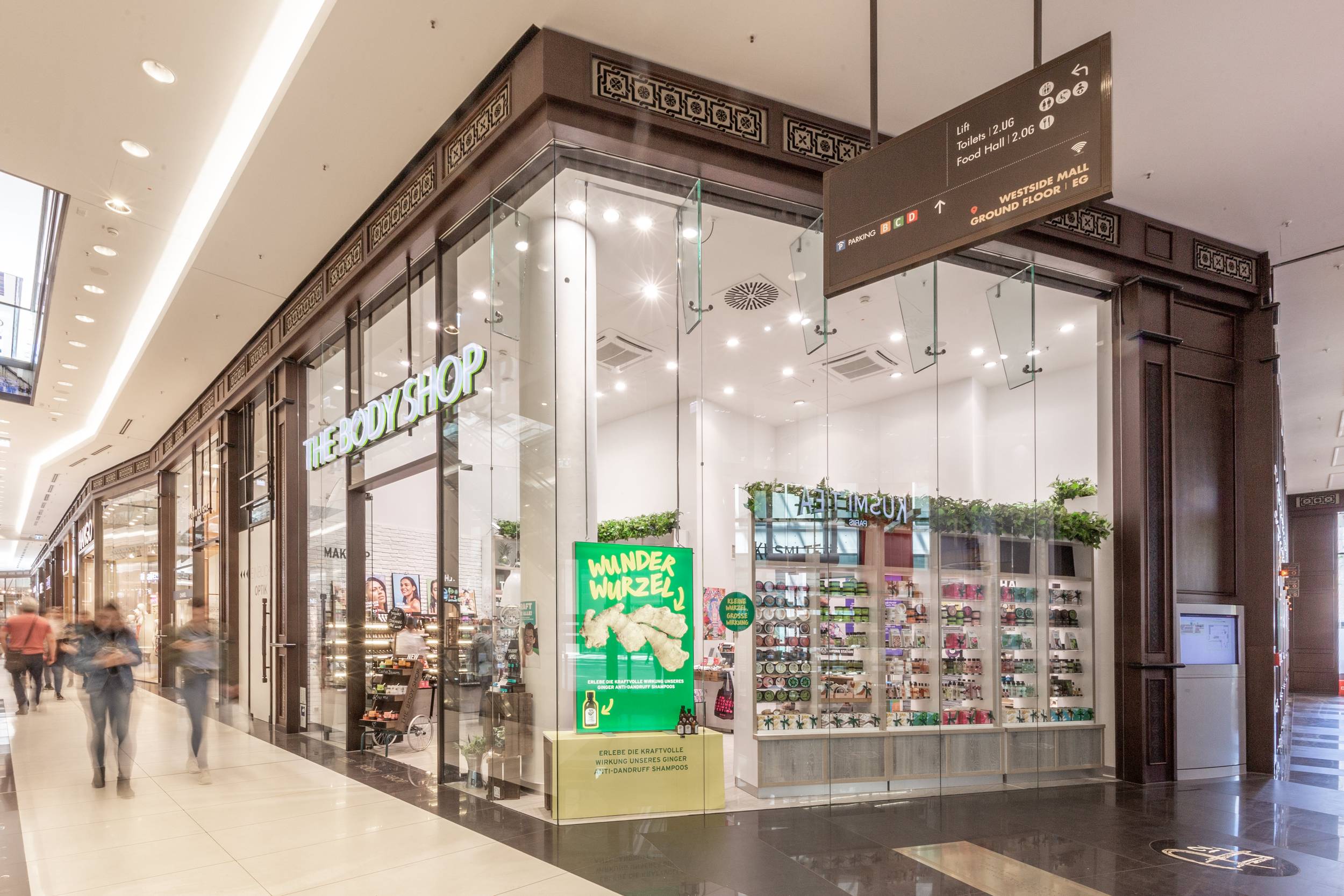 The Body Shop in der Mall of Berlin
