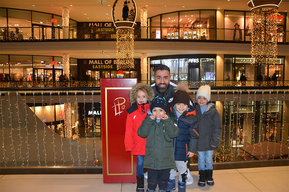 Bushido in the Mall of Berlin. Bushido in the Mall of Berlin.