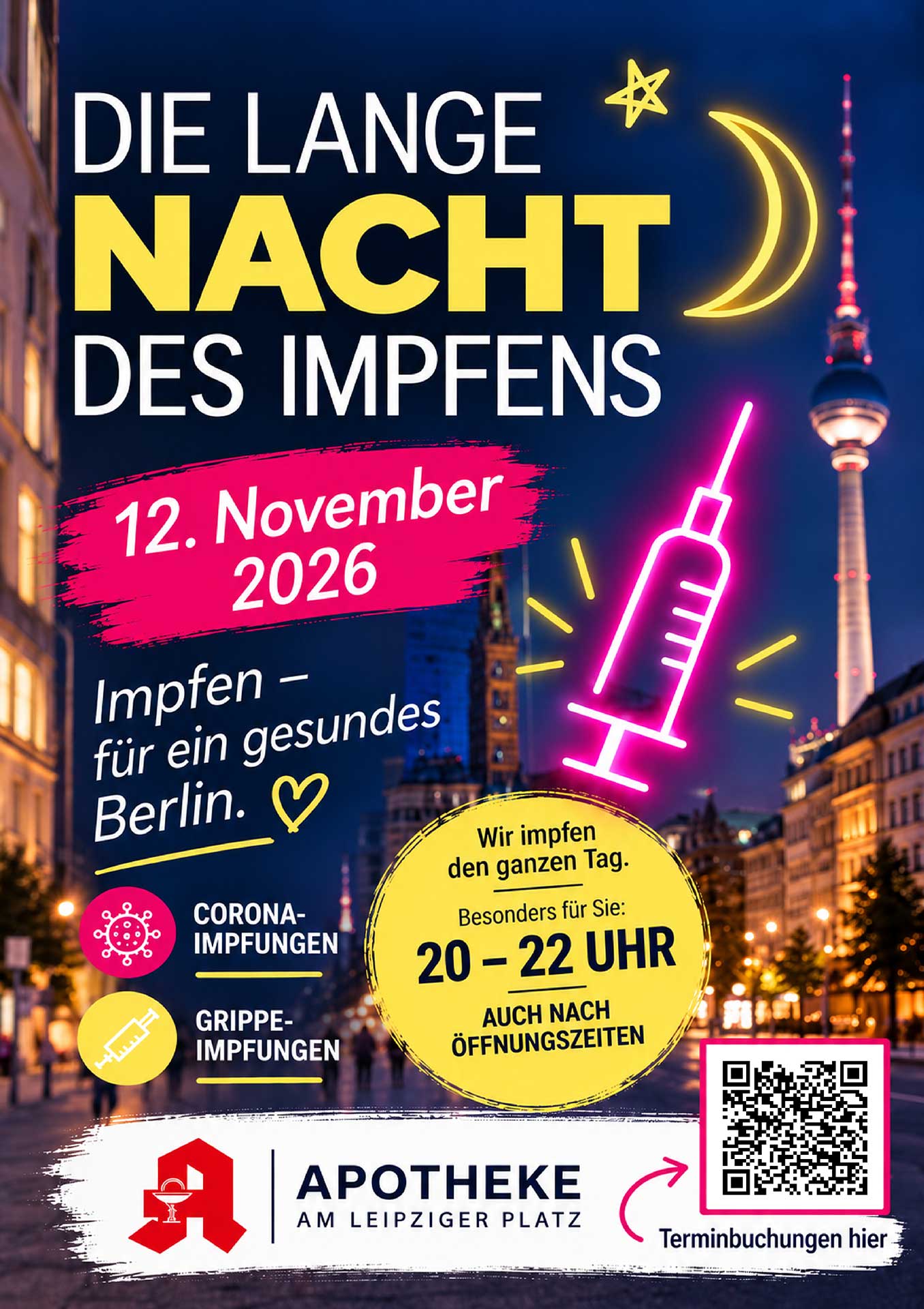 Die lange Nacht des Impfens Die lange Nacht des Impfens