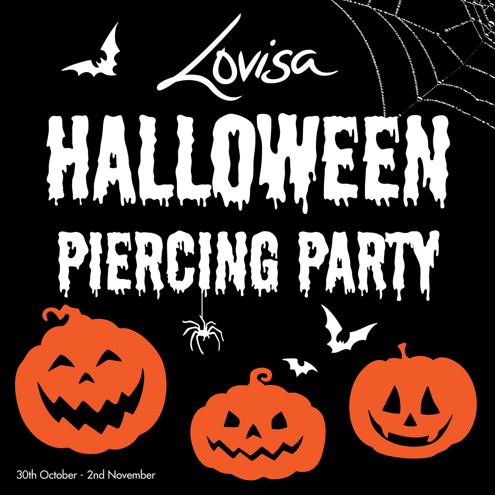 Lovisa Halloween Piercing Party Lovisa Halloween Piercing Party