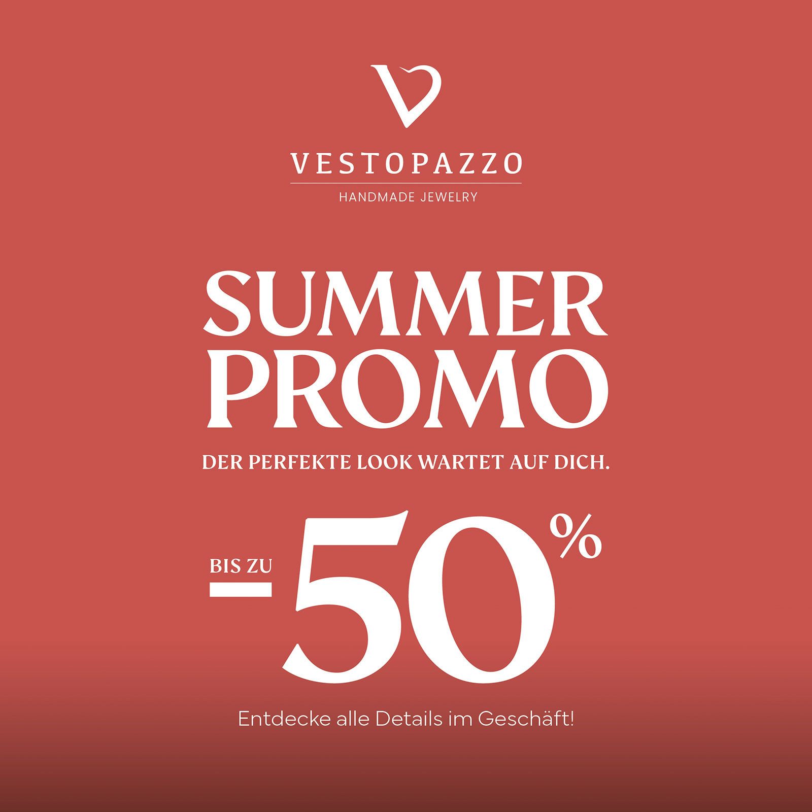DIE SUMMER PROMO VON VESTOPAZZO! DIE SUMMER PROMO VON VESTOPAZZO!