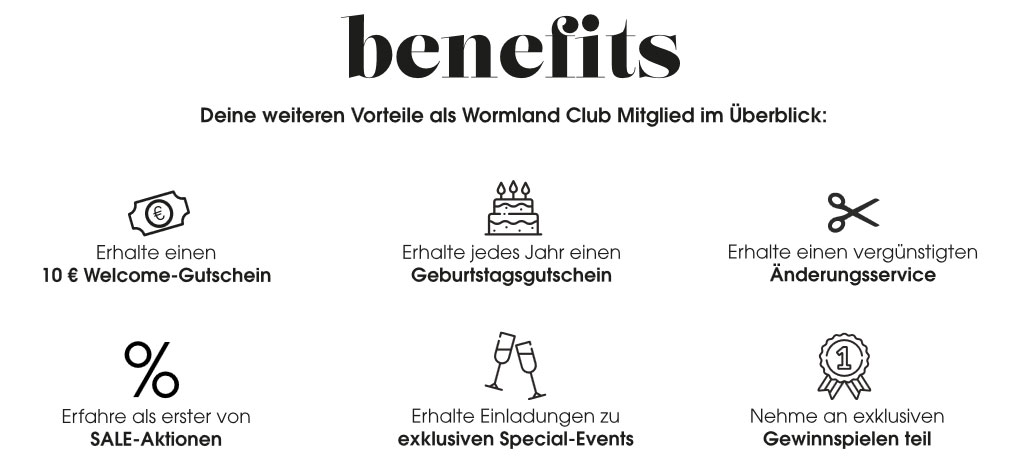 Treueclub bei Wormland in der Mall of Berlin Treueclub bei Wormland in der Mall of Berlin