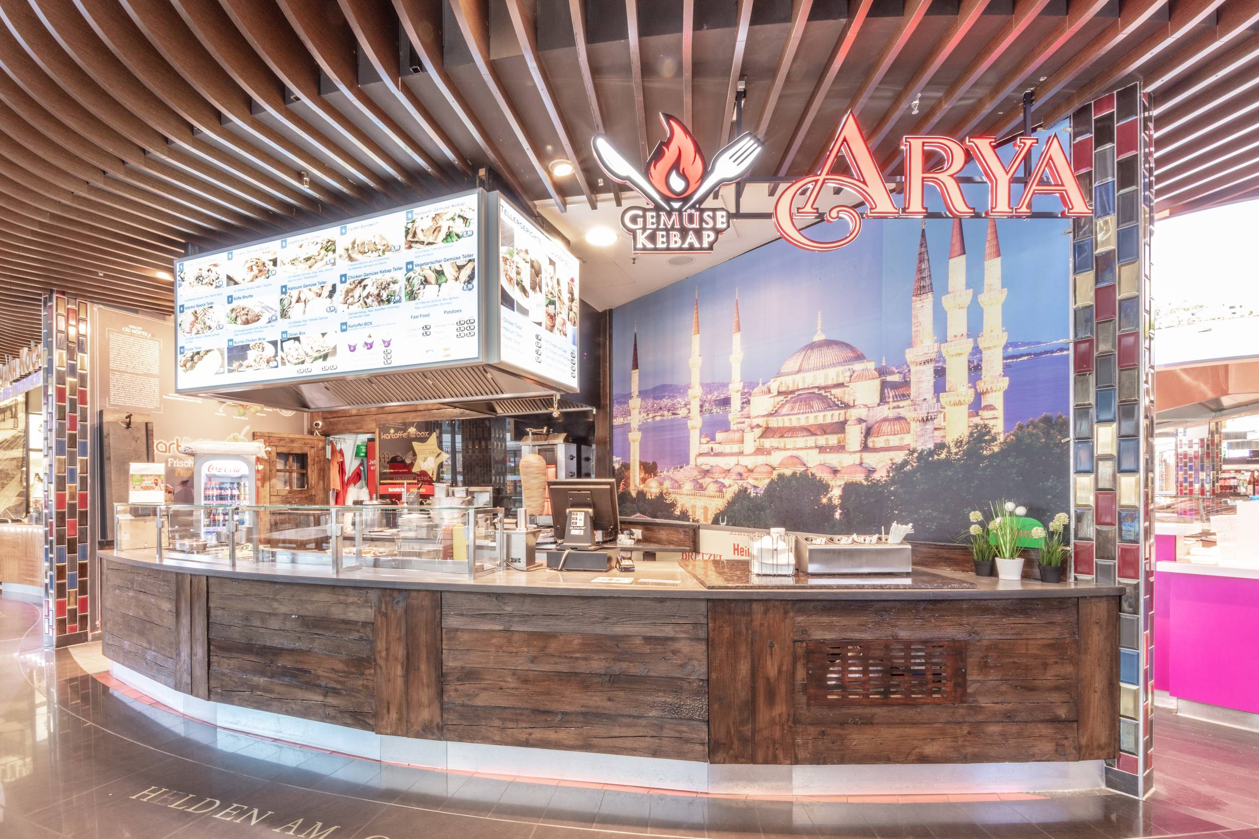 Arya at the Mall of Berlin