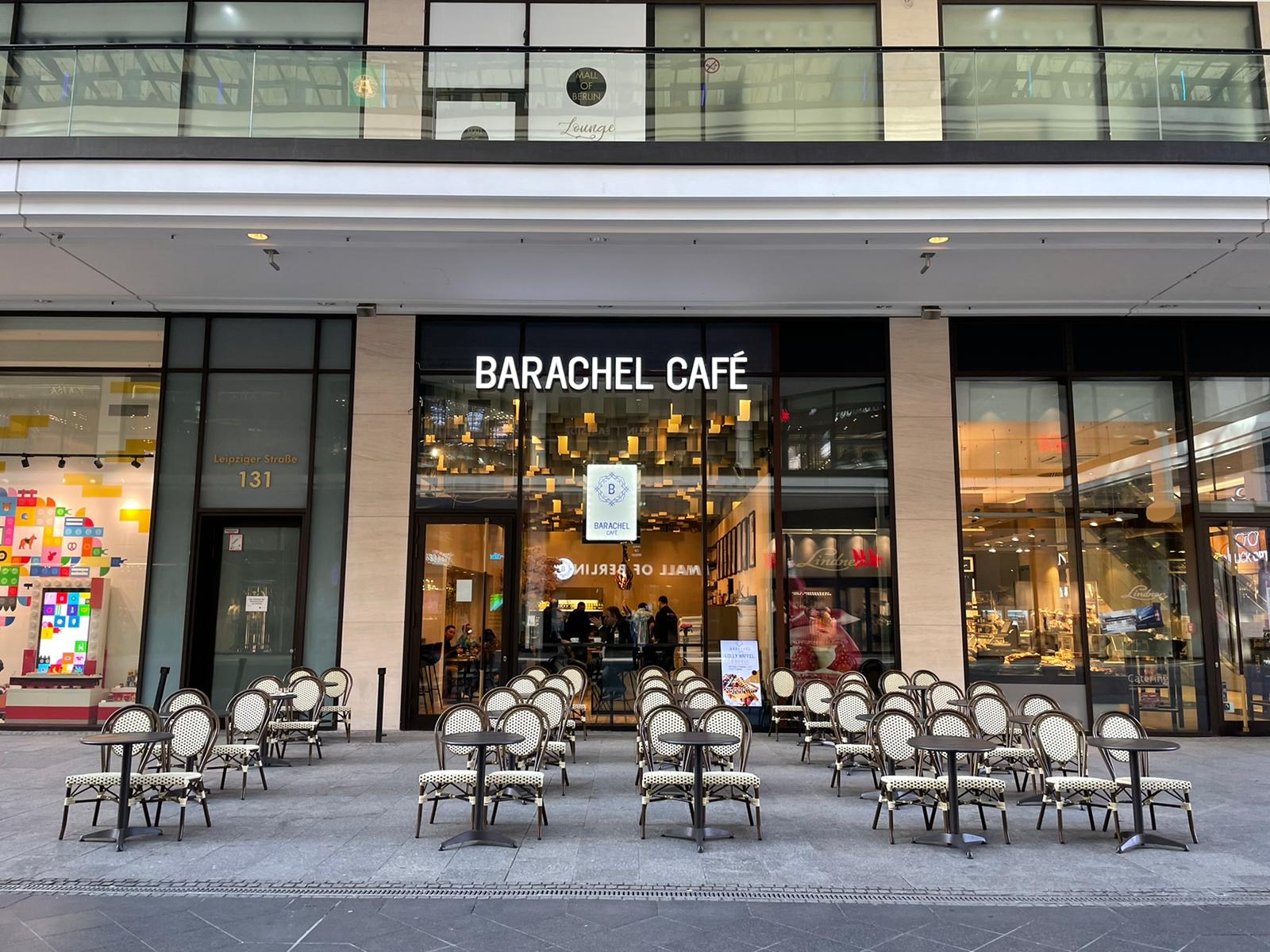 Barachel Café in der Mall of Berlin