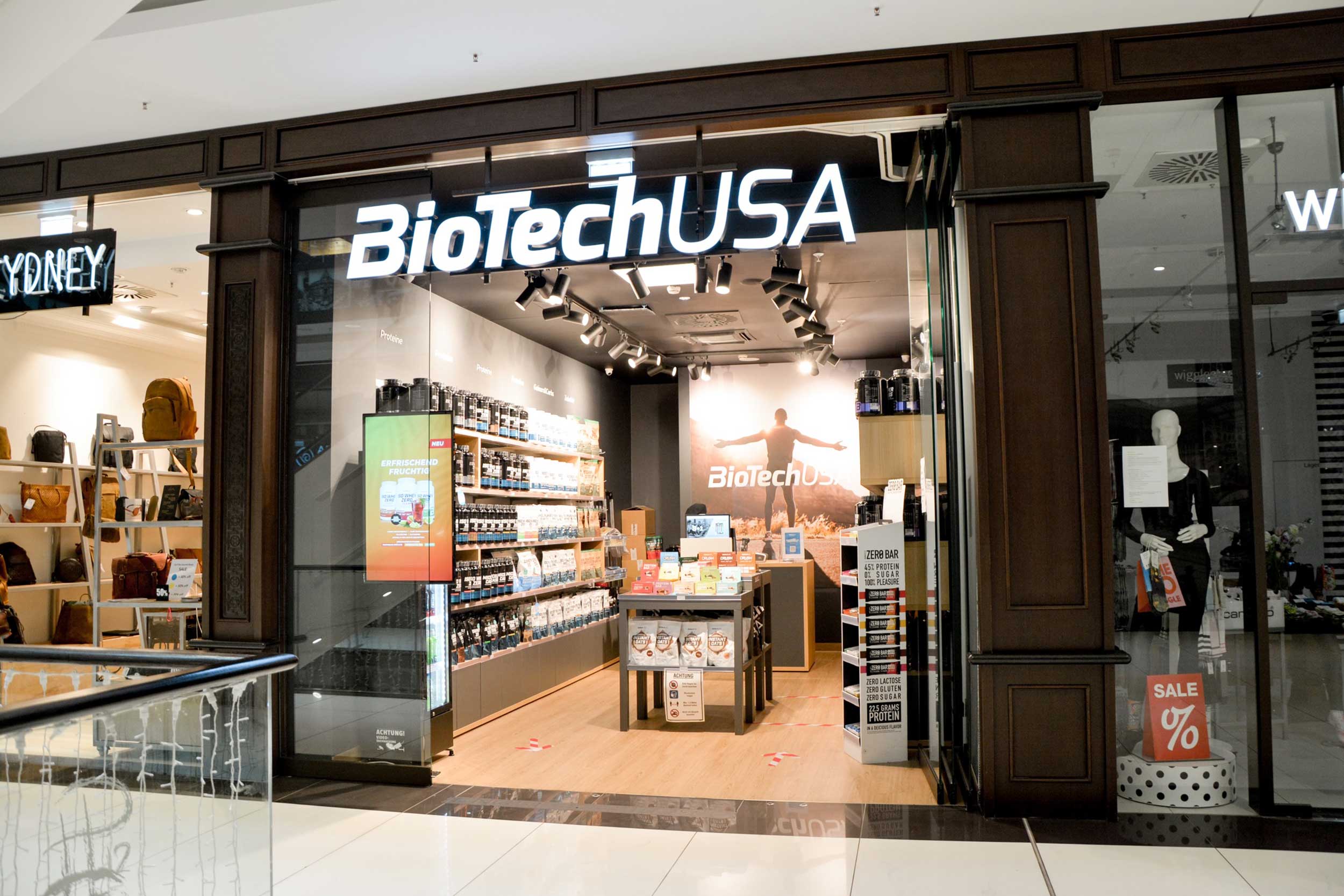 BioTechUSA in der Mall of Berlin