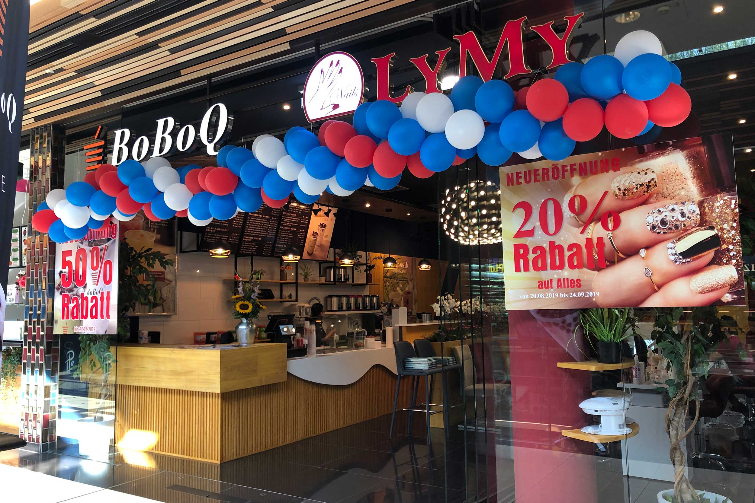 BoboQ & Lymy Nails in der Mall of Berlin