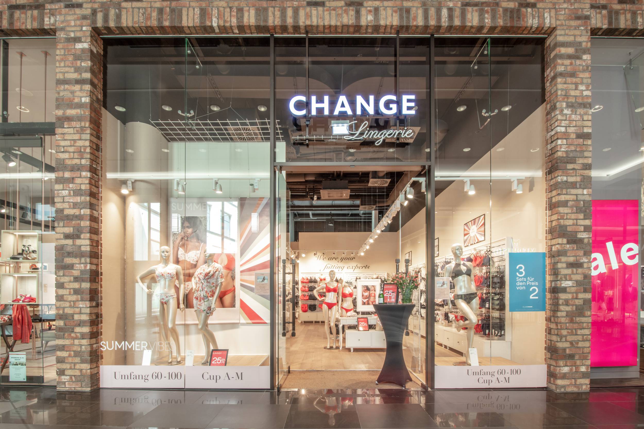 Change Lingerie in der Mall of Berlin