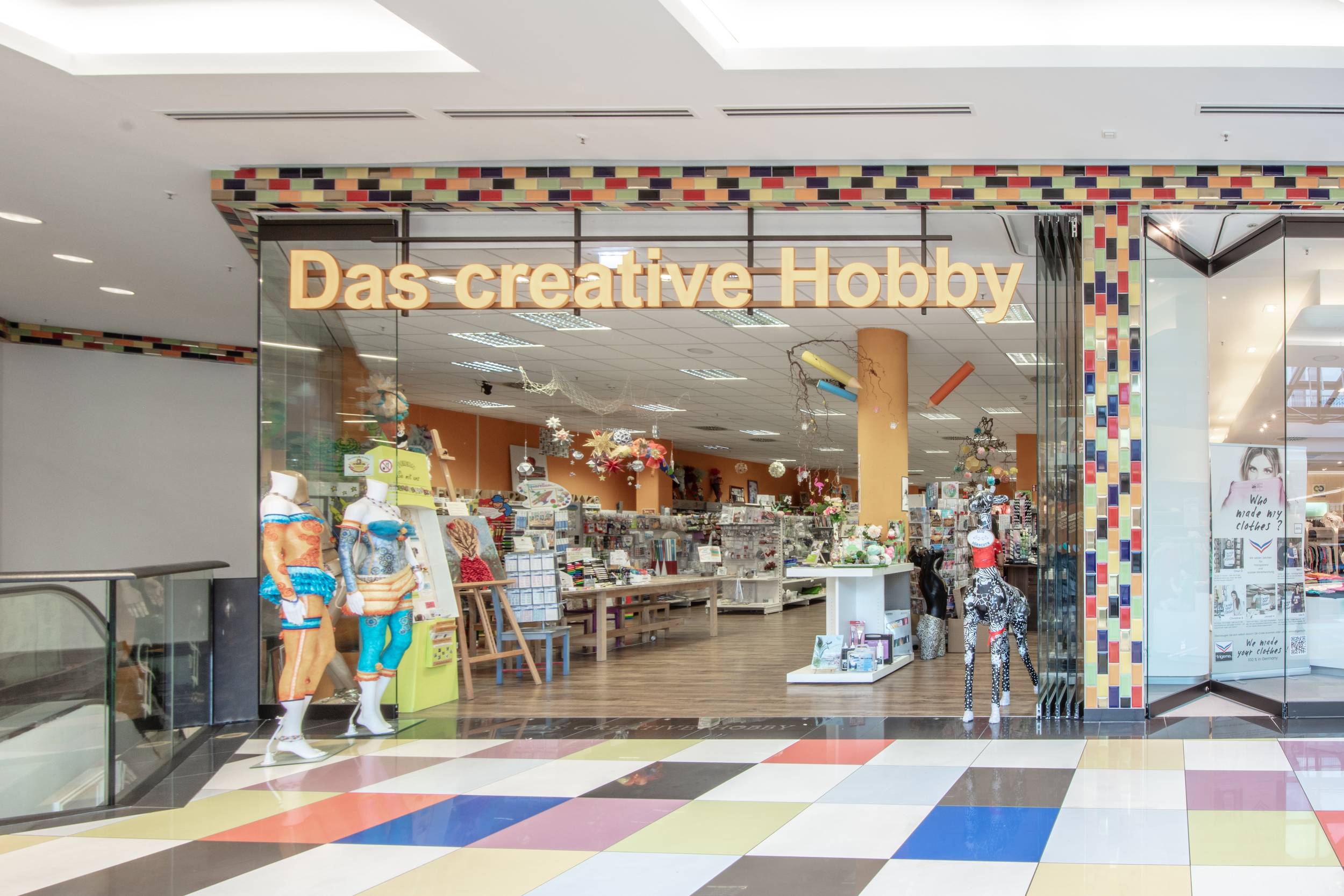 [Translate to English:] Das creative Hobby in der Mall of Berlin