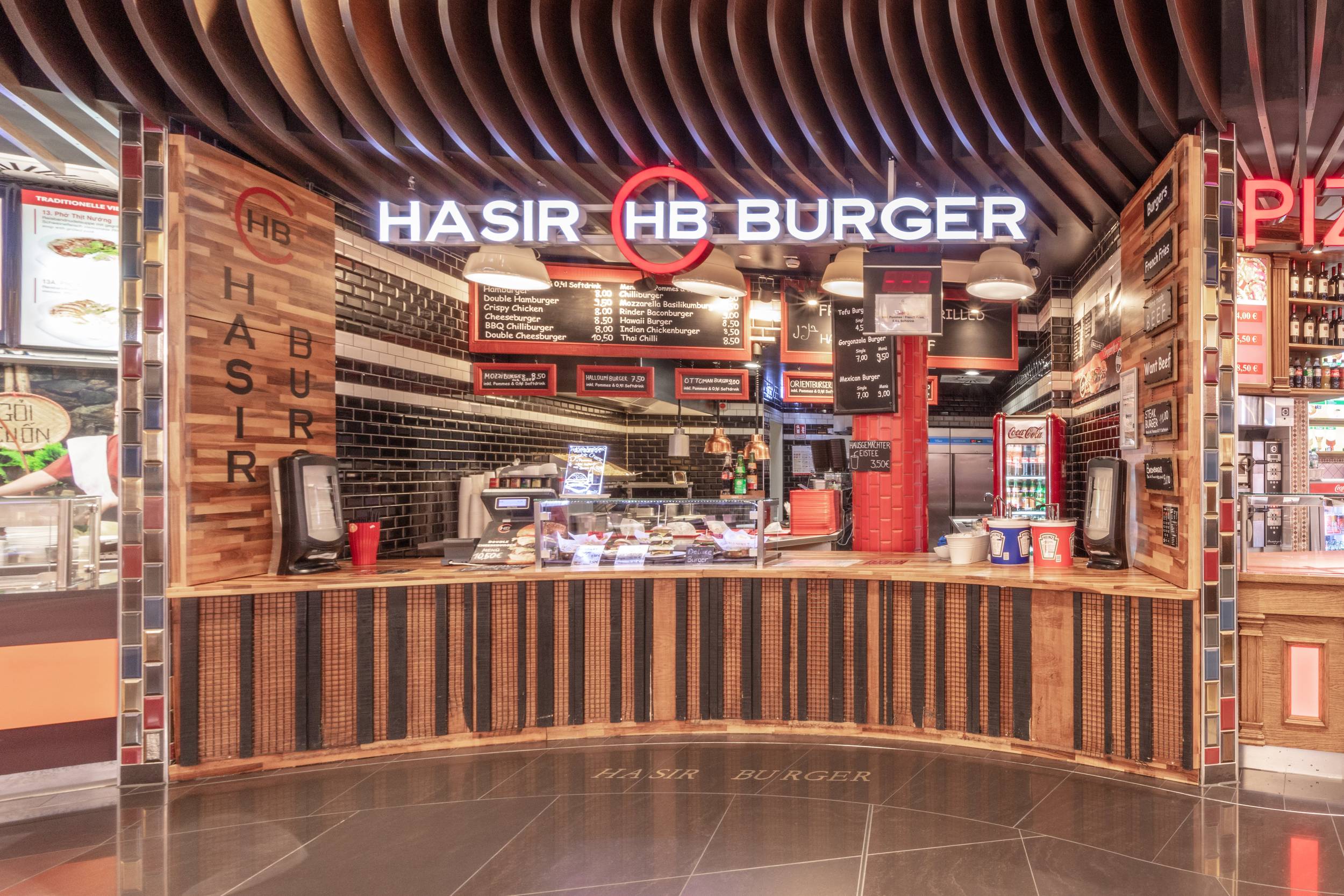 Hasir Burger at the Mall of Berlin