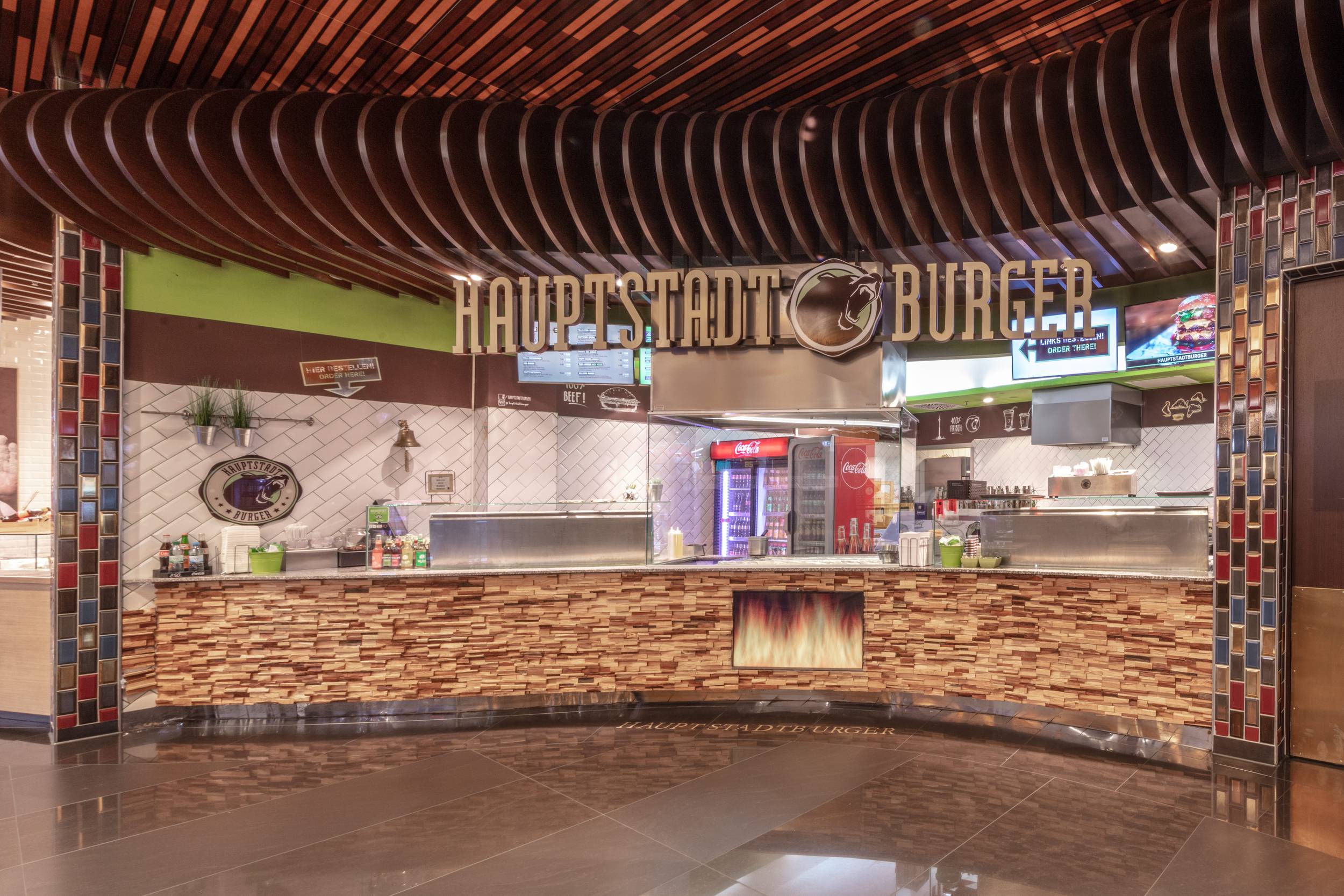Hauptstadtburger at the Mall of Berlin