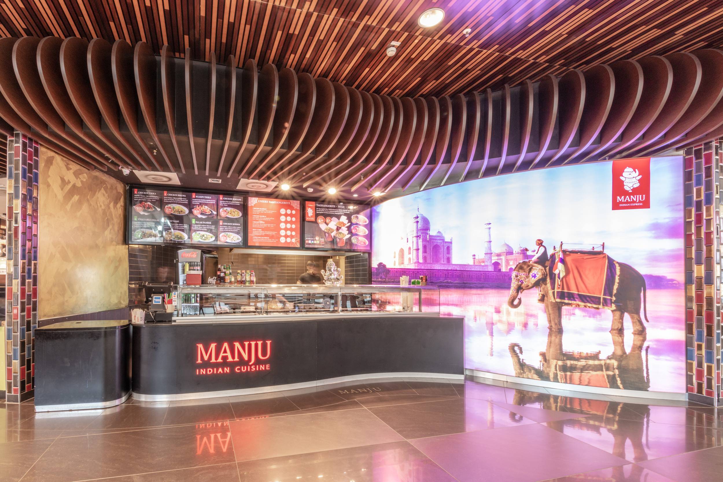 Manju Indian Express at the Mall of Berlin