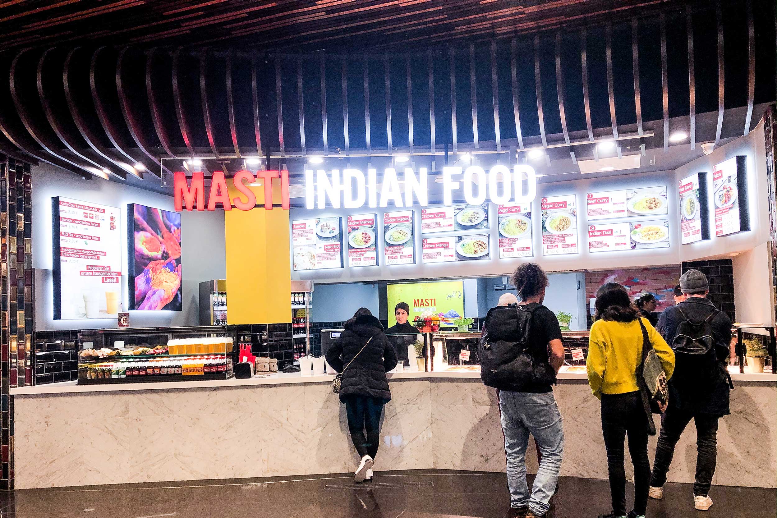 Masti Indian Food at the Mall of Berlin