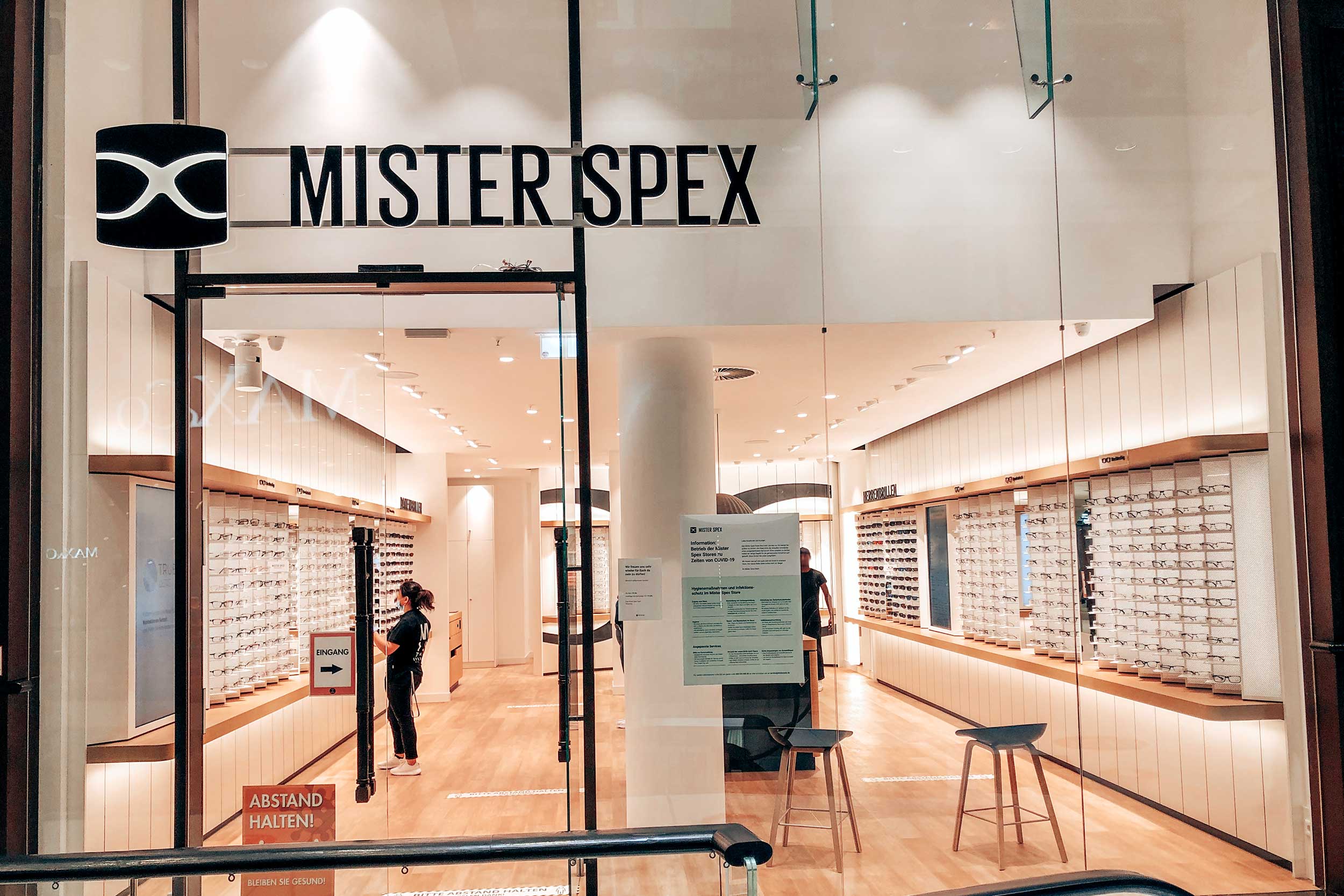 Mister Spex at the Mall of Berlin