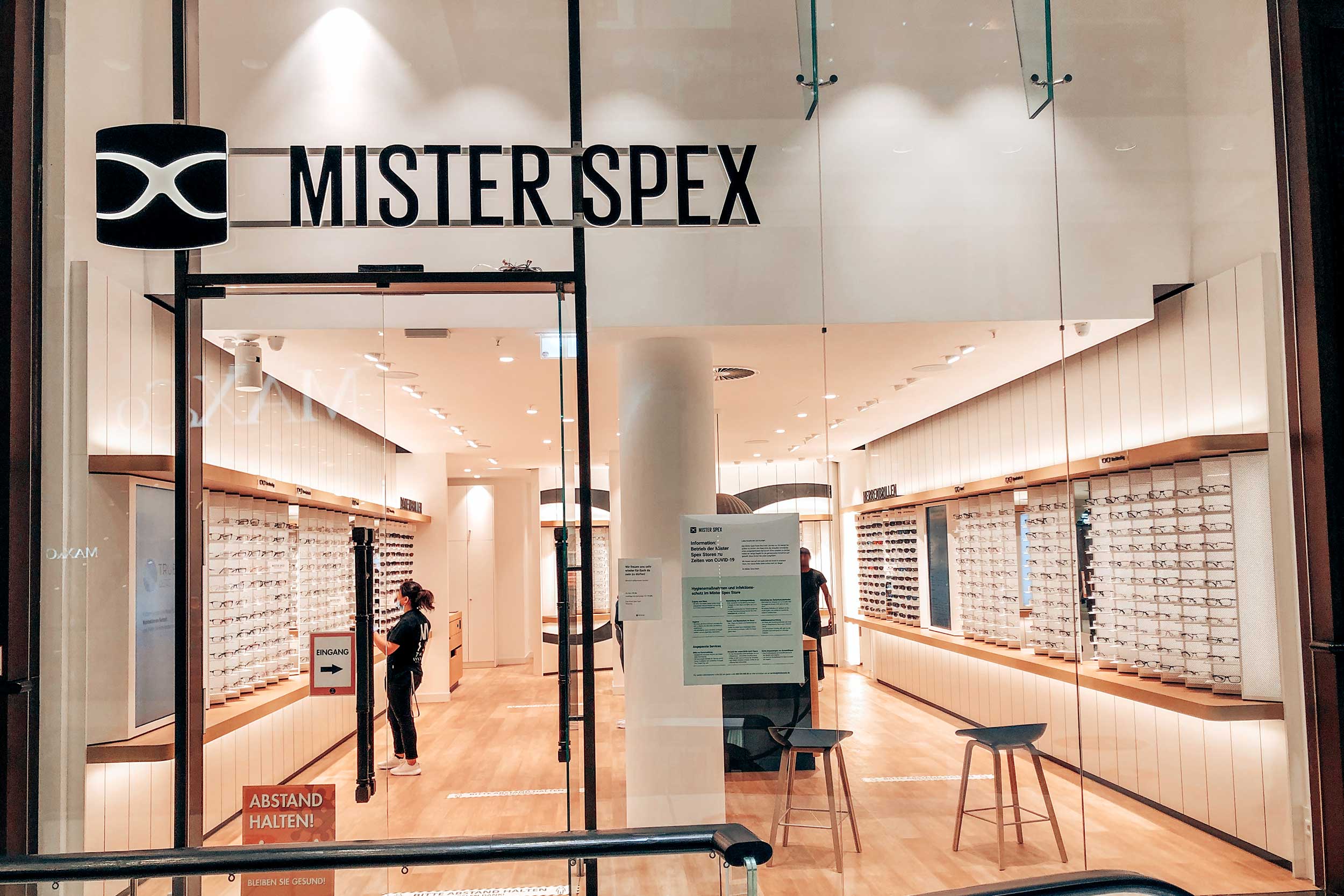 Mister Spex in der Mall of Berlin