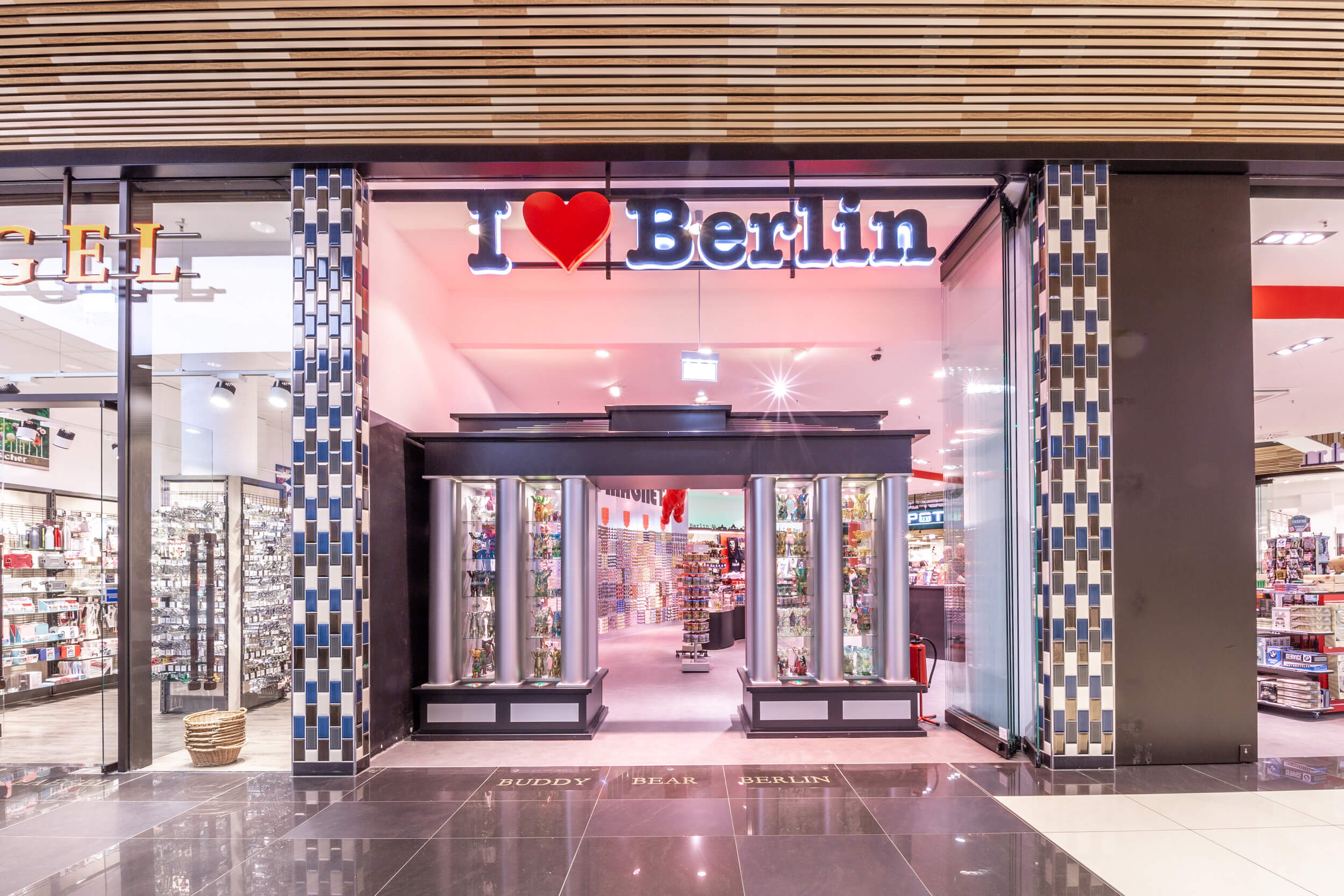 I love Berlin at the Mall of Berlin