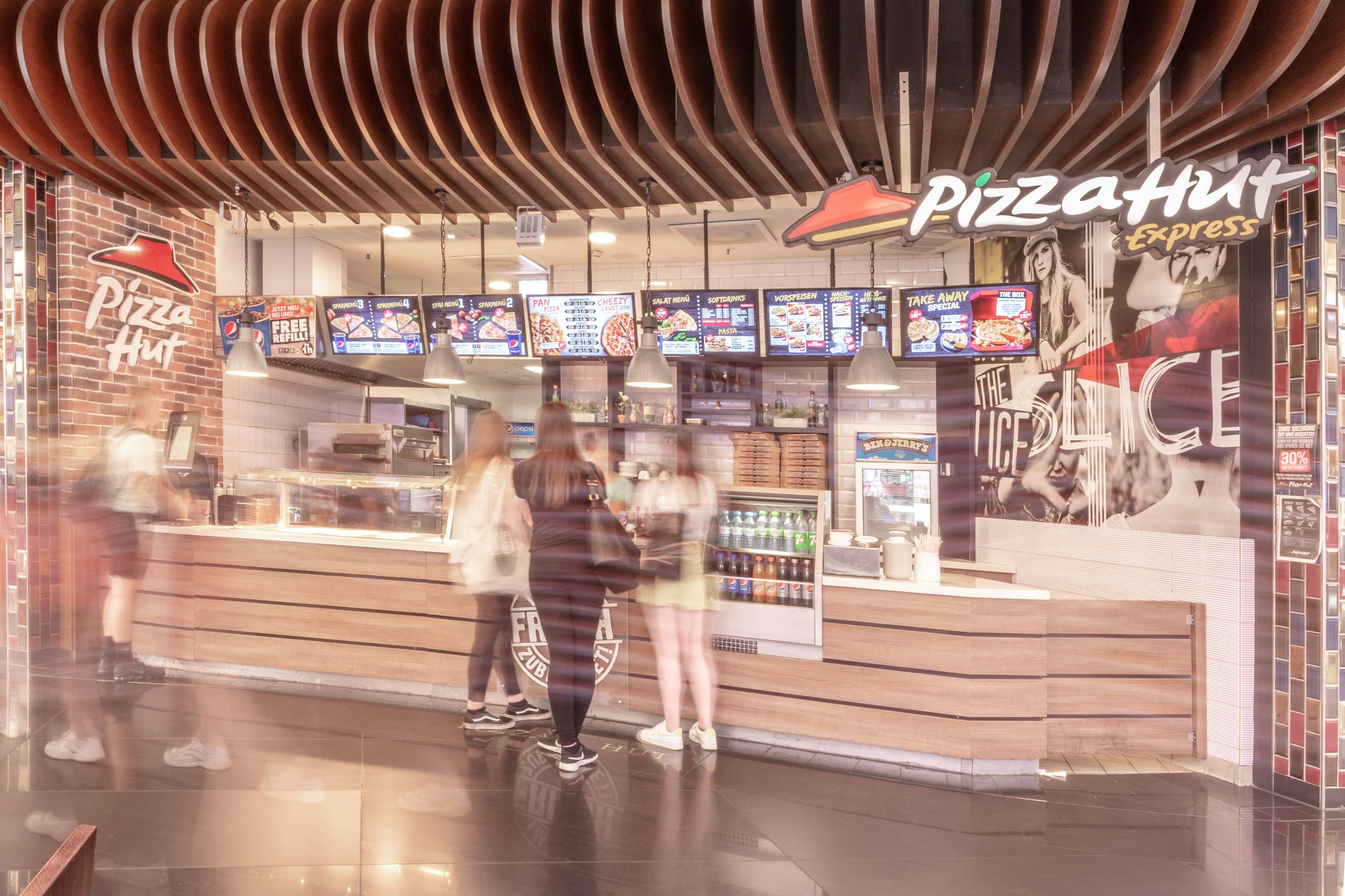 Pizza Hut in der Mall of Berlin