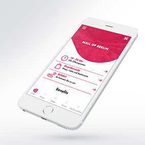Die App der Mall of Berlin