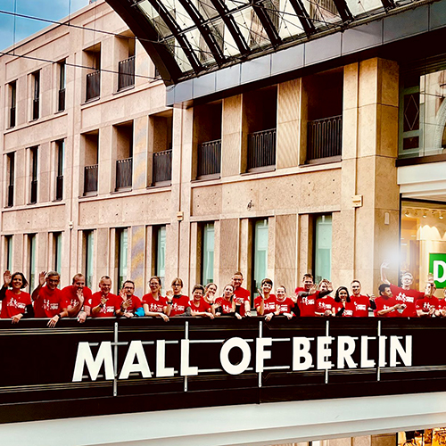 Mall of Berlin läuft Mall of Berlin läuft